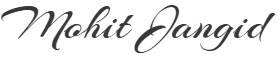 Mr. Mohit Jangid